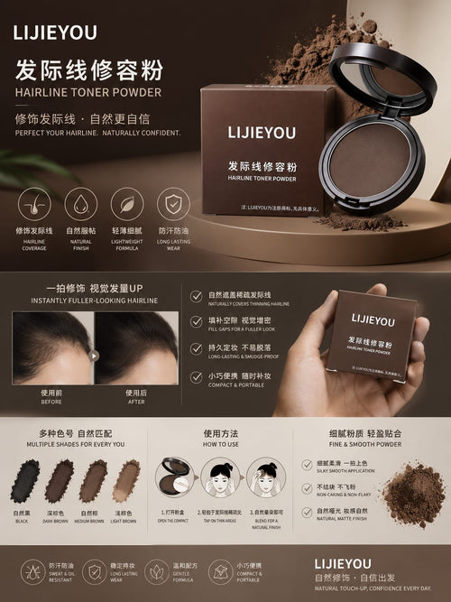 LIJIEYOU-HAIRLINE POWDER FULL HAIRLINE COVERAGE