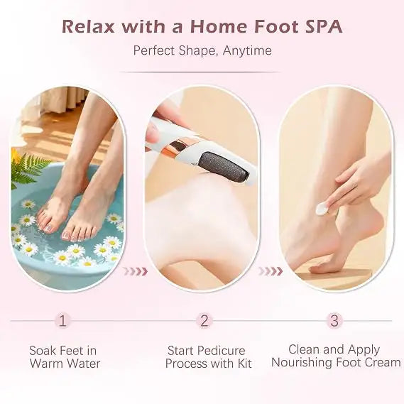 ELECTRIC PEDI-SKIN CARE ELECTRONIC PEDICURE TOOL