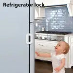 REFRIGERATOR LOCK-CHILD SAFETY REFRIGERATOR LOCK
