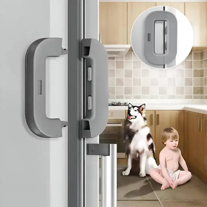 REFRIGERATOR LOCK-CHILD SAFETY REFRIGERATOR LOCK