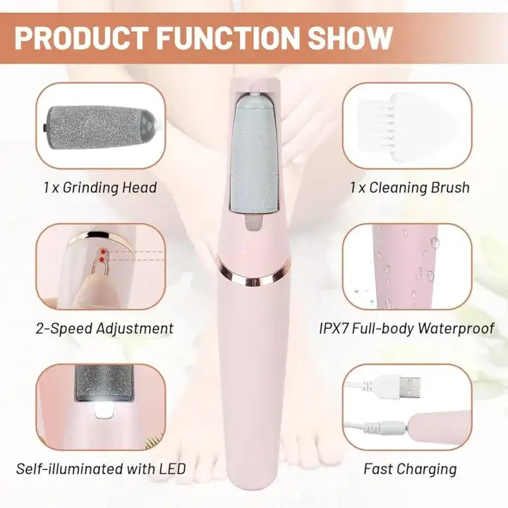 ELECTRIC PEDI-SKIN CARE ELECTRONIC PEDICURE TOOL