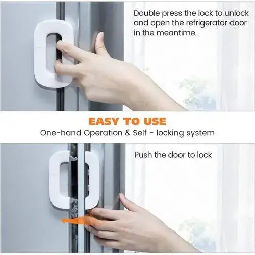 REFRIGERATOR LOCK-CHILD SAFETY REFRIGERATOR LOCK
